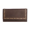 Myra Bag Western Embossed Floral Leather Wallet for Women -