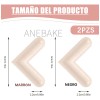 Anebake 2pzs Doble Sello Delineador De Ojos Waterproof 2.1g,negro Y