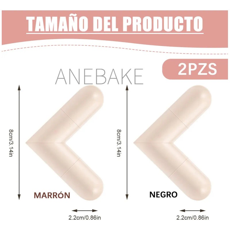 Anebake 2pzs Doble Sello Delineador De Ojos Waterproof 2.1g,negro Y