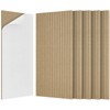 BUBOS 5 Pack Large Acoustic Panels,47.2" X 23.6" Self-Adhesive Acoustical