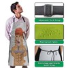 Olikked Apron Kitchen for Women Fitness Cat Mans Aprons for