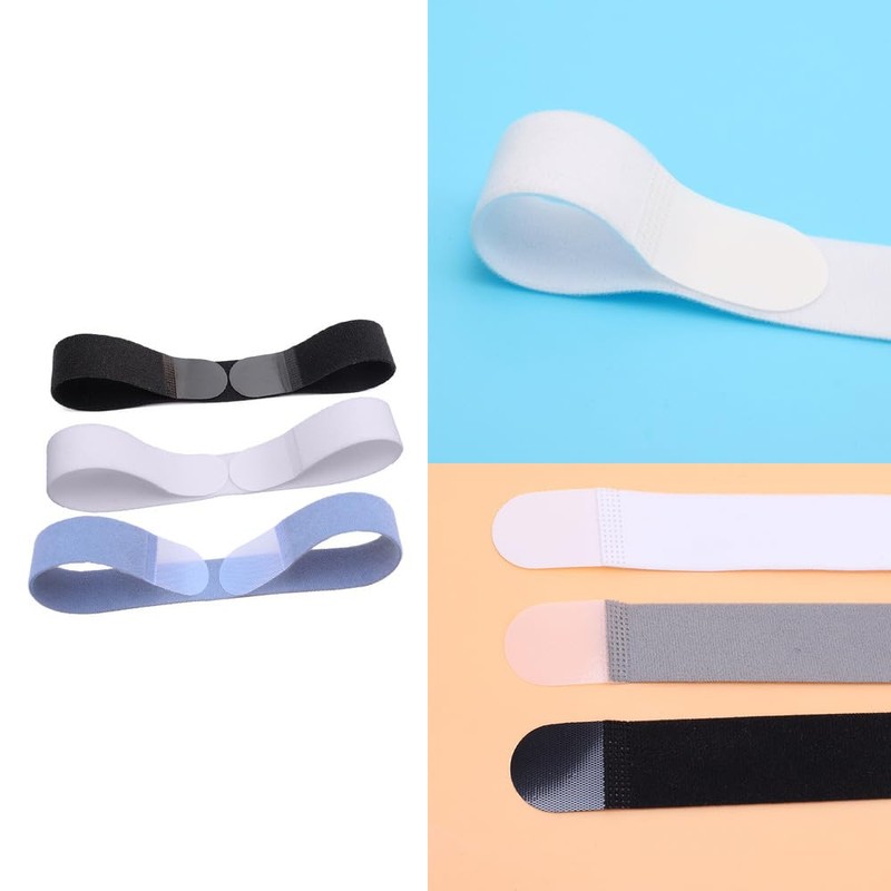 DeaHea 3 Pack Neck Brace Straps Replacement Hook and Loop