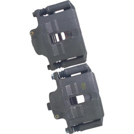 AUTO DN Front Disc Brake Caliper for Ford Sable 2001 for Ford Taurus 2001-2007 for Lincoln Continental 2002 for Mercury Sable 2001-2005 2PCS Replacement 2F1Z2B121AA, 3F1Z2B121BA, 1F1Z2B121AA