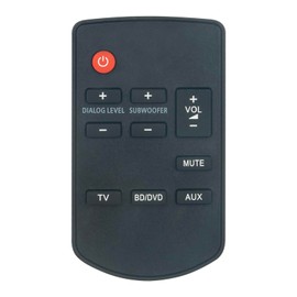 Allimity N2QAYC000064 Remote Replacement for Panasonic Home Theater System SC-HTB170 SC-HTB370 SC-HTB65 SC-HTB70 SC-HTB70CP SC-HTB770 SC-HTB350