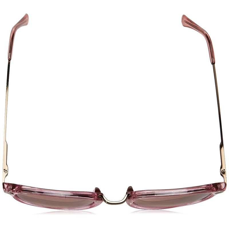 A.J. Morgan Castro Round Sunglasses, Crystal Light Pink, 49 mm