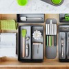 Madesmart Premium Antimicrobial Classic Small In-Drawer Knife Mat, Soft-Grip, Non-Slip