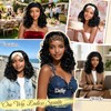 Loose Wave Curly Headband Wig for Black Women 15 Inch