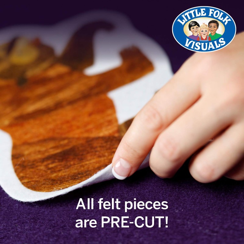 Little Folk Visuals Butterflies Precut Flannel/Felt Board Figures, 20 Pieces