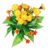 Aquarium Artificial Flower Decoration Simulation Fish Tank Fake Flower Landscaping