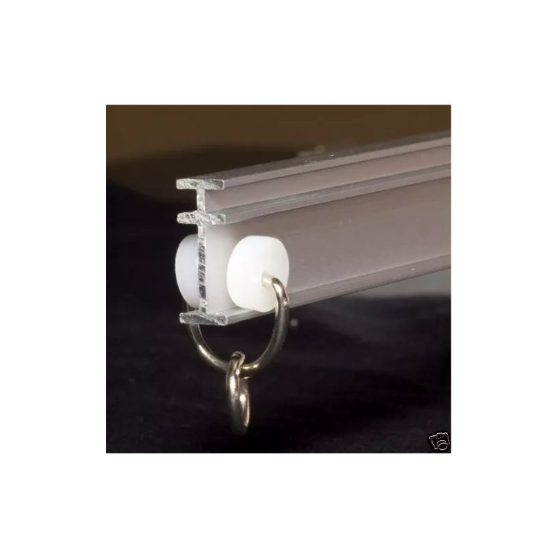 RECMAR I Beam Curtain Track - Alum - Bendable -