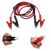AEDIKO 4pcs Alligator Clips Test Leads Set Dual Ended 15A