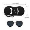 MoKo Glasses Case - [Ultra Lightweight] Neoprene Zip Sunglasses Bag
