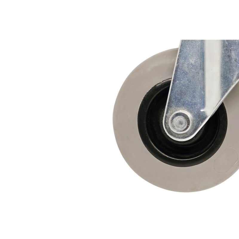 Shepherd Hardware 9790 2-Inch Swivel Stem Caster, Rubber Wheel, 7/16-Inch