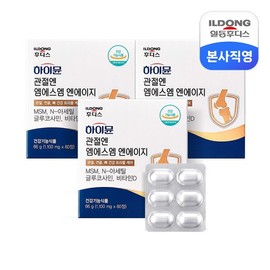 Highmune Joints MSM NAG 1100mg 3 Boxes (Total 3-Month Supply) / 하이뮨 관절엔 MSM NAG 1100mg 3박스 (총 3개월분)