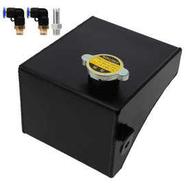 Radiator Tank Coolant Recovery Overflow Reservoir Tank[W/Cap] Compatible with for Universal, Replace Only applicable to the right corresponding capacity the vehicle model does not affect