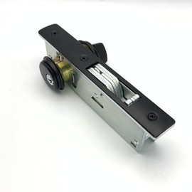 Storefront Door Mortise Lock，Swing Deadbolt & Cylinder Combo, Commercial Mortise Lock,for Aluminum/Zinc Alloy Storefront Entry Doors,1-1/8" Backset,Black