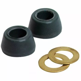 Do it (1)-Do it 3/8 In. x 23/32 In. Black Rubber Cone Faucet Washer 420903