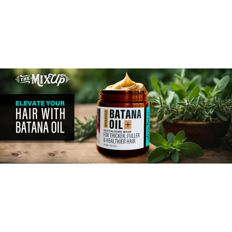 Mascarilla For El Crecimiento Del Cabello Con Aceite De Bat