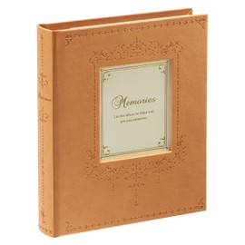 Sekisei XP-4700-44 Pocket Harperhouse Frame Album, Large 100 Sheets, Camel, 51-100 Sheets