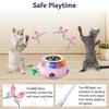 Cat Toys,3 in 1 Automatic Cat Toy,Interactive Cat Toys for