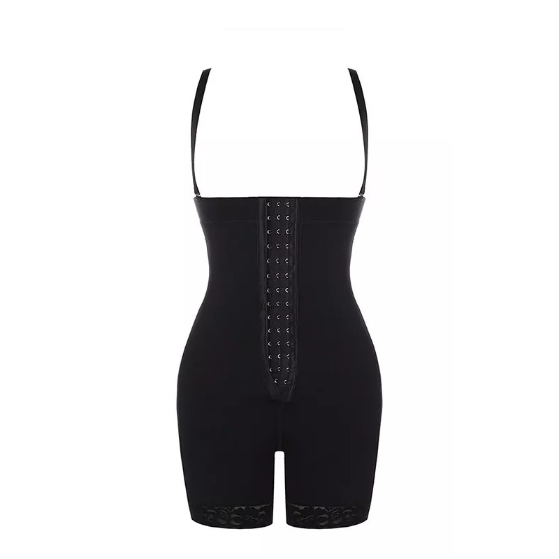 Lefun Fajas Colombianas Body Shaper Cremallera Open Bust Body