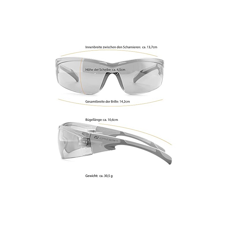 Daisan SafeTRAX Adult Sports Glasses Cycling Glasses Sun Unisex