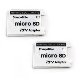ShigKeu 2Pcs for SD2Vita 6.0 Memory Card Adapter SD2Vita Convertor for PS Vita 1000 2000
