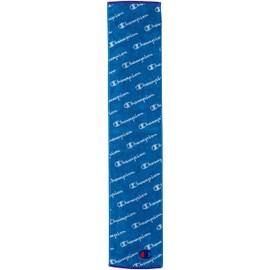 Champion 5065010100 Scarf Towel, Sports Towel with Wristband, Antibacterial, Odor Resistant, 100% Cotton, Youth Logo (Blue)