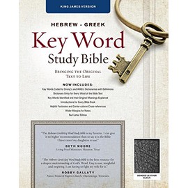 The Hebrew-Greek Key Word Study Bible: KJV Edition, Black Bonded (Key Word Study Bibles)