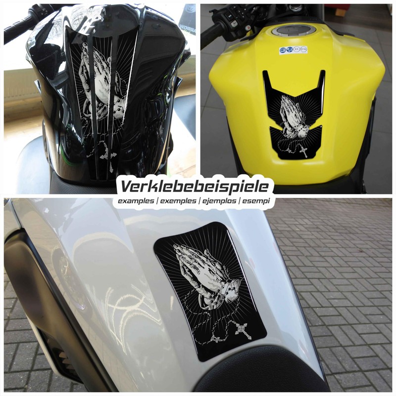 Tankpad Motorcycle Compatible for Kawasaki Tanks Biker Service X509100VA