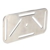 Diving Stainless Steel Weight Belt Keeper Buckle Adjustable Weight Webbing