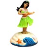 1 Pc Solar Powered Dancing Figures Decoration, Hawaiian Hula Dance