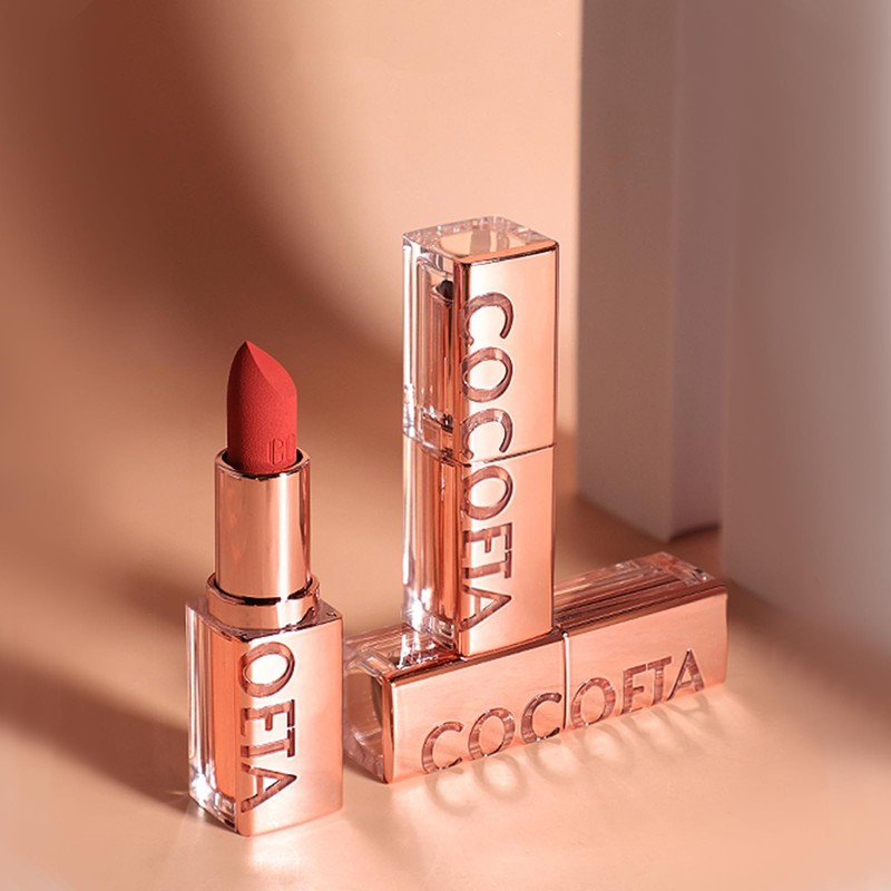 Gevlonecirly Matte Lipstick, Naked Soft Mist, Lip Velvetist, Delicate, Moisturizing,