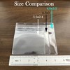 10 Pack Badge Holder ID Card Holder,Waterproof Name Badge Holders,