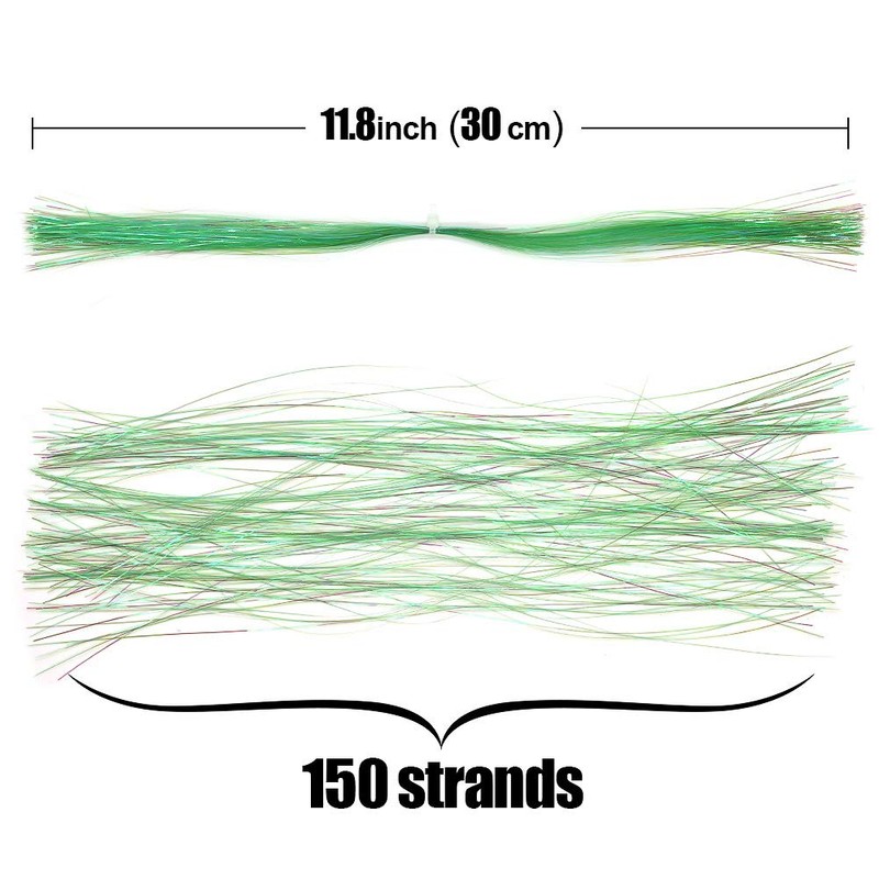 Fly Tying Materials 12 Colors Krystal Flash Ripple Flashabou Flies