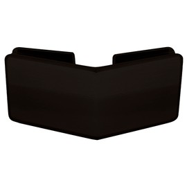 C.R. LAURENCE BGC1350RB CRL Oil Rubbed Bronze Beveled 135 Degree Glass-to-Glass Clamp
