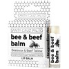 Lingtoolator aleo Beef Tallow Beeswax Lip Balm Hydrating Moisturizer, Natural