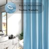 AooHome 72x96 inch Fabric Shower Curtain Liner, Waterproof Extra Long