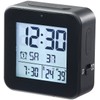 infactory Alarm Clock Weekend Function: Radio Alarm Clock with 2