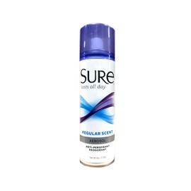Sure Sure Deodorant 6 Ounce Aerosol Regular Scent