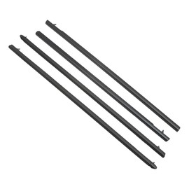 Motoforti Weatherstrip Window Seal, Window Trim Seal Belt, for Honda Fit 2015-2020, PVC, No.72450T5HH01/72410T5HH01/72950T5A003/72910T5A003, Black, 4pcs