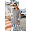 Newchoice Summer Tunics for Women 2024 Trendy Short Sleeve Simple
