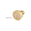 uxcell Brass Misting Nozzle - 10/24 UNC 0.5mm Orifice Dia