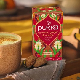 Pukka Tea - Turmeric, Ginger & Orange, 20 Sachets