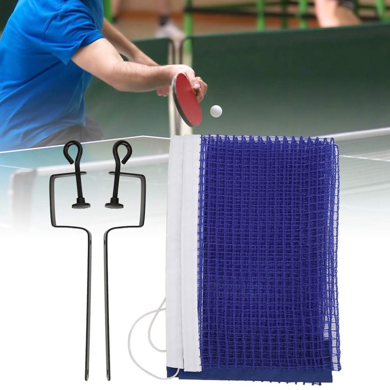 Keenso Tennis Table Net with Mounting Bracket, Portable Simple Polyester