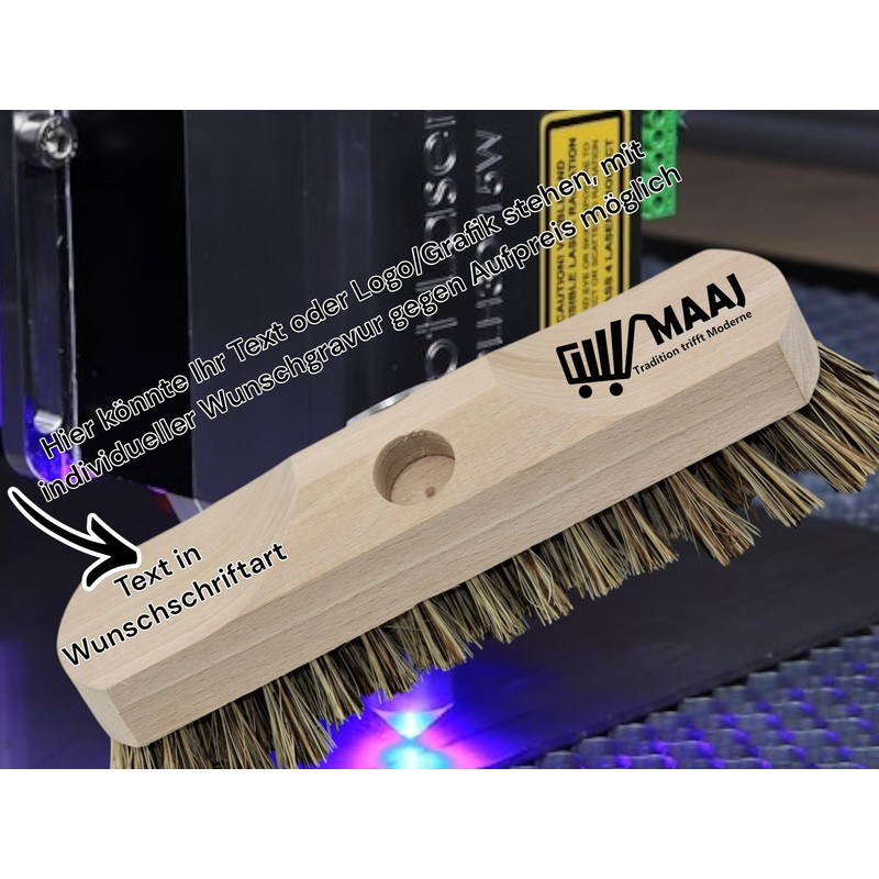 Maaj Hard Union Floor Scrubber + Metal Thread Vegan Made