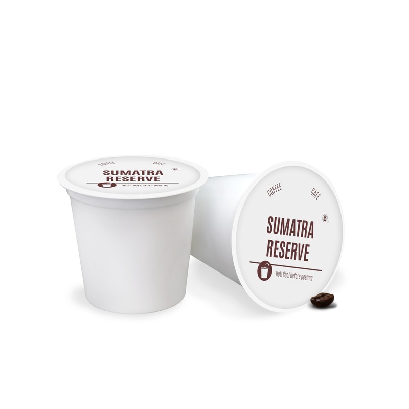 KPod Sumatra Reserve Coffee Pods, K-Cup Compatible Coffee Pods, 48