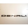 GMC Matte Black Rear Tailgate DENALI Sierra Emblem GMC Sierra
