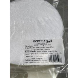 Optimum Microfiber Compounding pad 6.25 in. OPTIMUM POLYMER TECHNOLOGIES