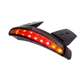 Eagle Lights 8900TLT-S Chopped Fender LED Tail Light Kit with Integrated Turn Signals - Compatible with Harley Davidson Sportster Models - Smoked